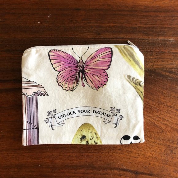 Lot 6 Handmade Zipper pouches bags Vintage Lot A - Picture 2 of 14